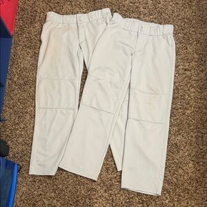 Under Armour Gray Kids Baseball Pants